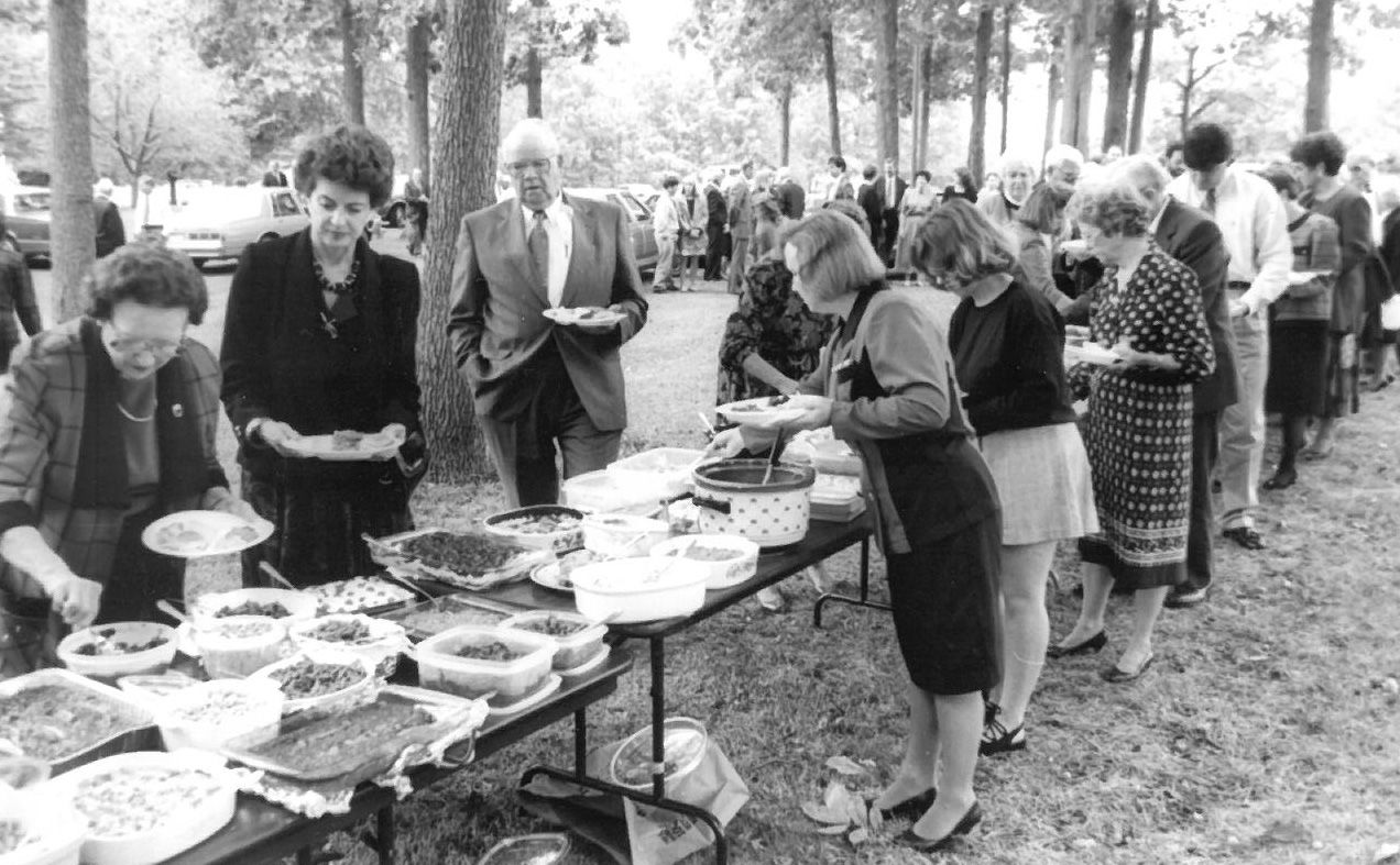 Outdoor lunch